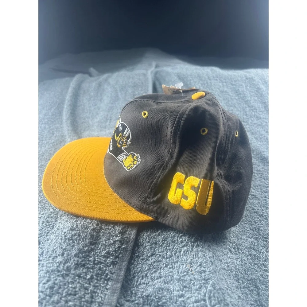 The Game USA Made‎ Baseball Cap Black Gold Tigers GSI Snapback Hat OSFM